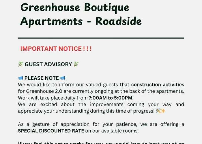 Greenhouse Siargao Roadside Boutique Apartments